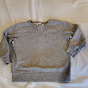 Old Navy 3T boys grey sweatshirt